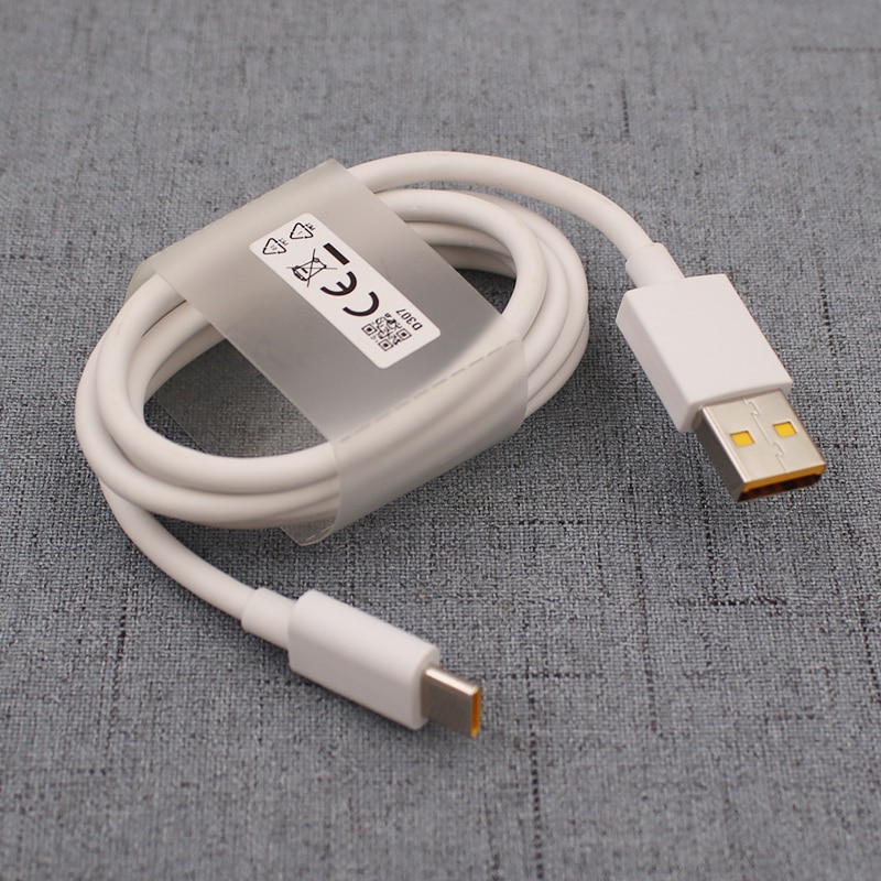 For OPPO SuperVooc 80W Fast Charger Adapter EU US Plug USB Type C Cable For OPPO X5 Pro X3 X2 R17 R11 Reno 5 6 7 Pro FIND K9 Pro: Cable Only