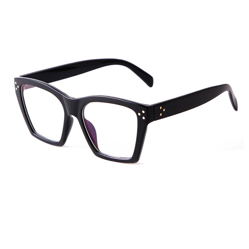 Lunettes léopard à monture carrée transparente pour femmes, verres optiques à la