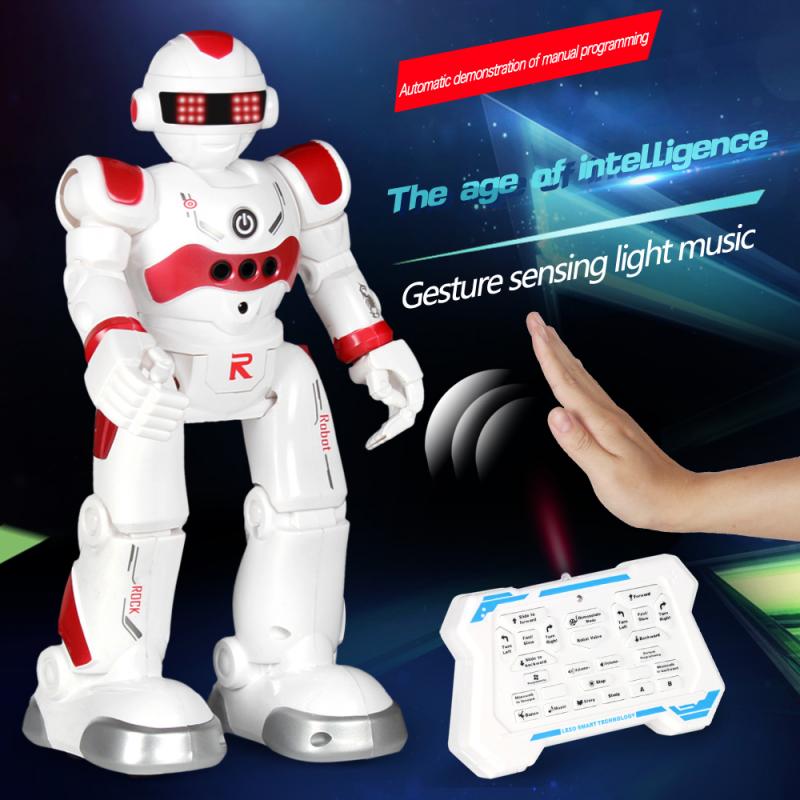 Robot Intelligent à chargement multifonction, jouet pour enfants, télécommande, capteur de gestes, jouet, d'anniversaire,