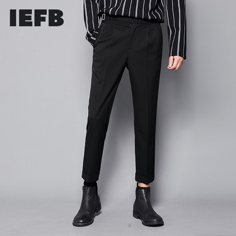 Pantalon crayon décontracté pour homme, style vintage, collection automne 0094