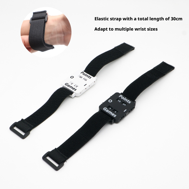 Draagbare scorekeeper polsband padel tennis pols scoreteller verstelbare polsband instant score tracker sport accessoires