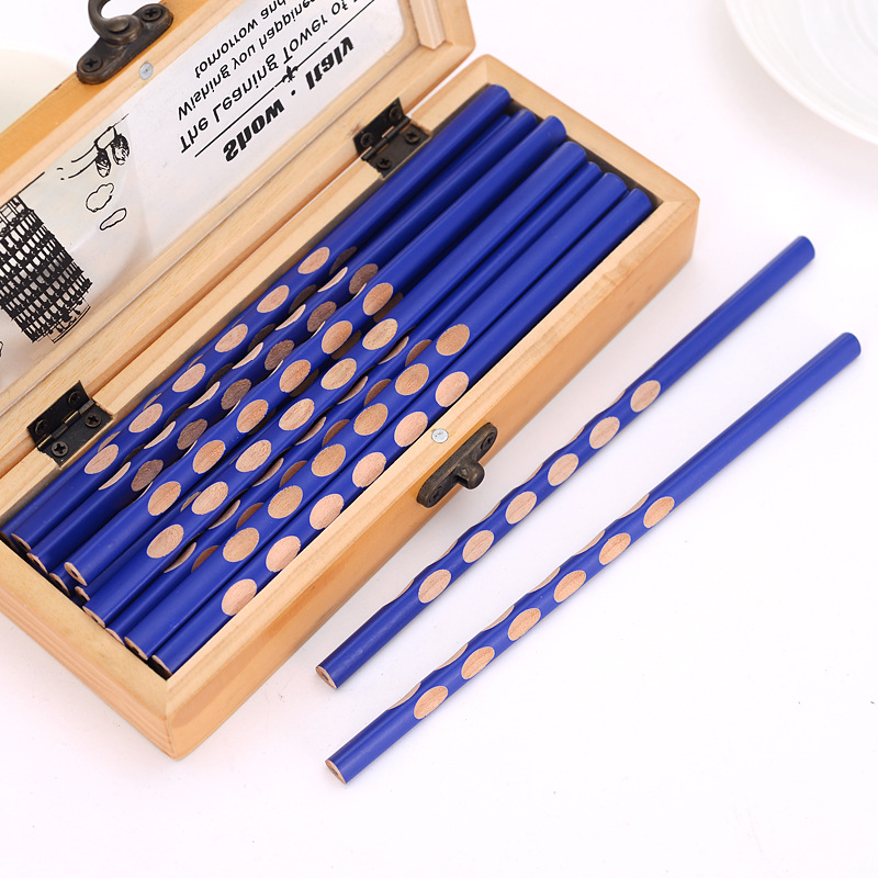 Wood HB pencil triangle pencil office school standard pencil Correction Holding a pen posture