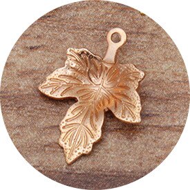 100pcs 12x15mm Brass Leaf Base Filigree Leaf Charms Pendant Setting DIY Accessories For Jewelry Making: KC Gold plated