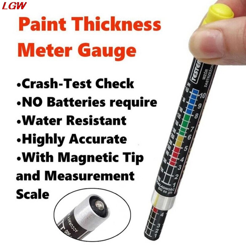Auto Paint Thickness Tester Gauge Collision Inspection Test Paint Tester Tool Coating Thickness Gauge for car inspection