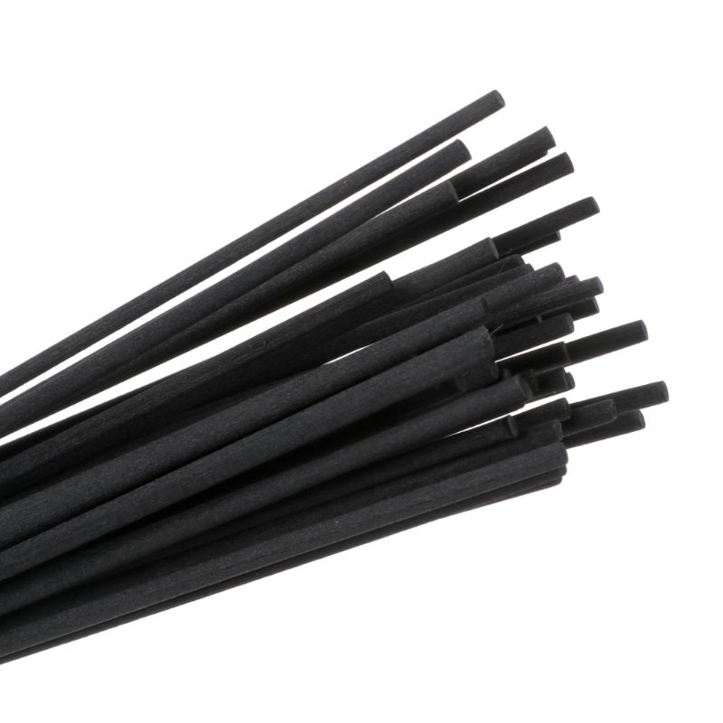 50 stk 30 cmx 3mm fiberpinde diffuser aromaterapi flygtig stang til hjemmet duft diffuser boligindretning  u1je