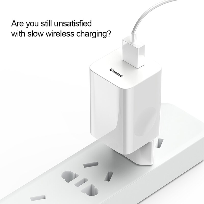 Baseus 24W Quick Charge 3.0 USB Charger QC3.0 Wall Adapter Charger QC 3.0 Fast Charging For Smartphone