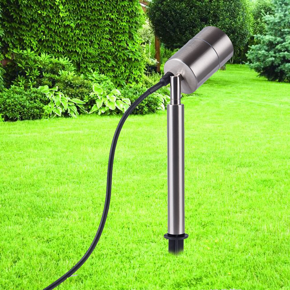Outdoor spike led spot lawn light stainless steel led garden spotlight IP65 pathway lights Landscape lighting AC85-260V