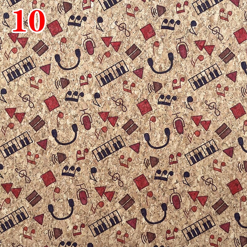 100x135cm 0.4mm Natural Cork Leather Fabric Wood Grain Fabric Soft Material Upholstery Background Shoes Handbag Decor Crafts: 10