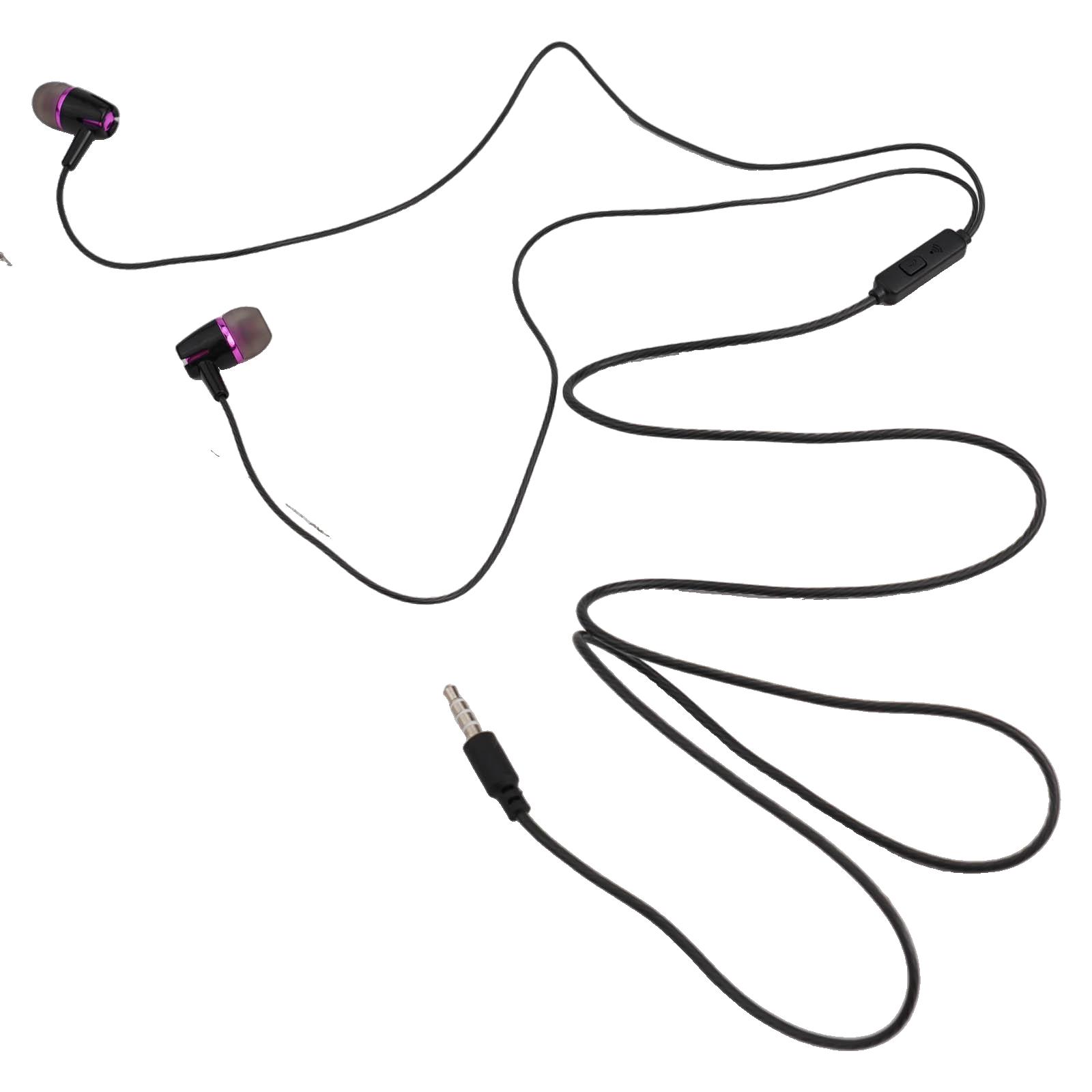 Sales Premium In-ear Earphone Headset Noise Cancelling Wired With ABS Portable Built-in Microphone Mic Compatible Parts