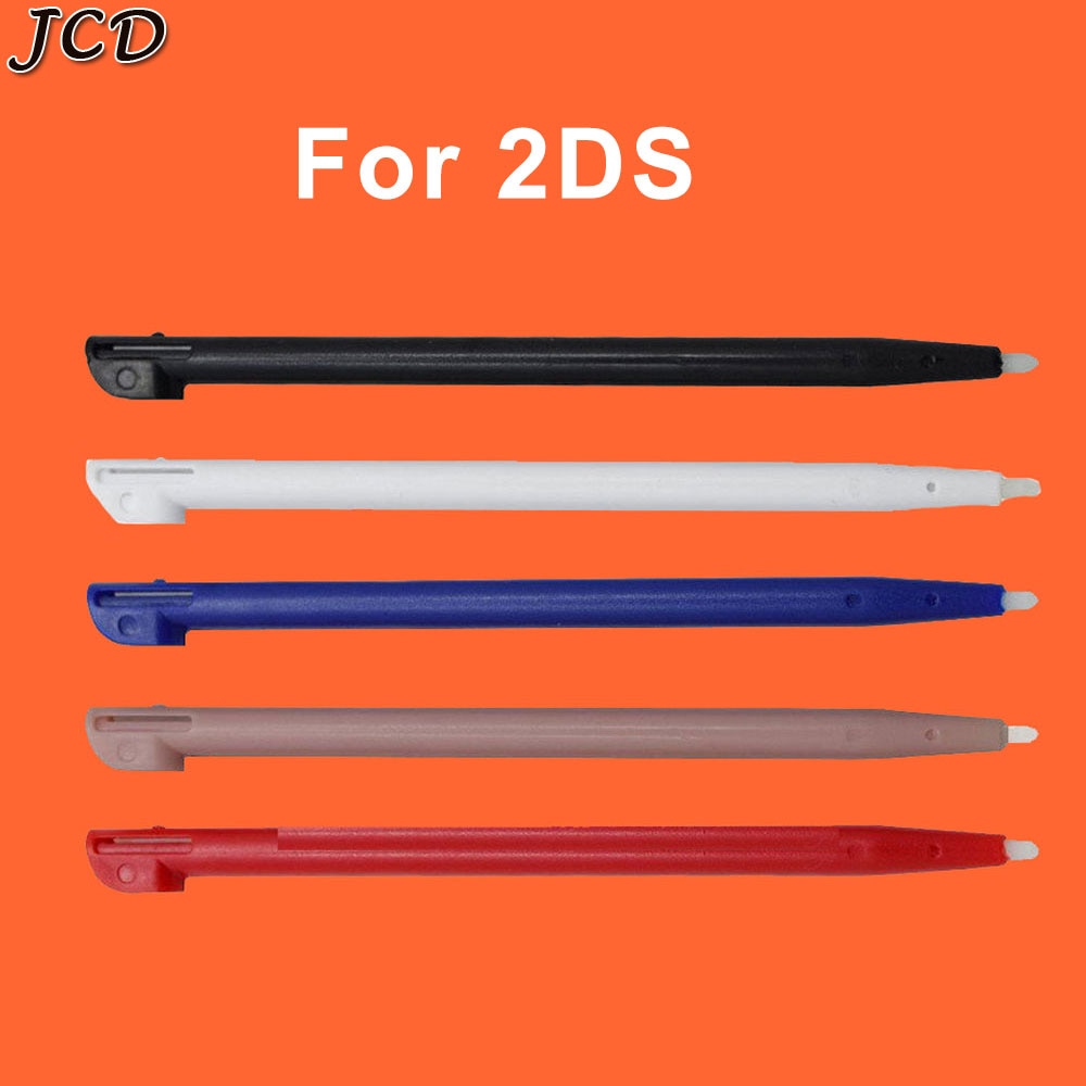 Jcd Plastic Stylus Screen Touch Pen Voor Nintendo 2DS Game Console Touch Screen Stylus Pen Voor Nintendo 2DS Zwart blauw Rood