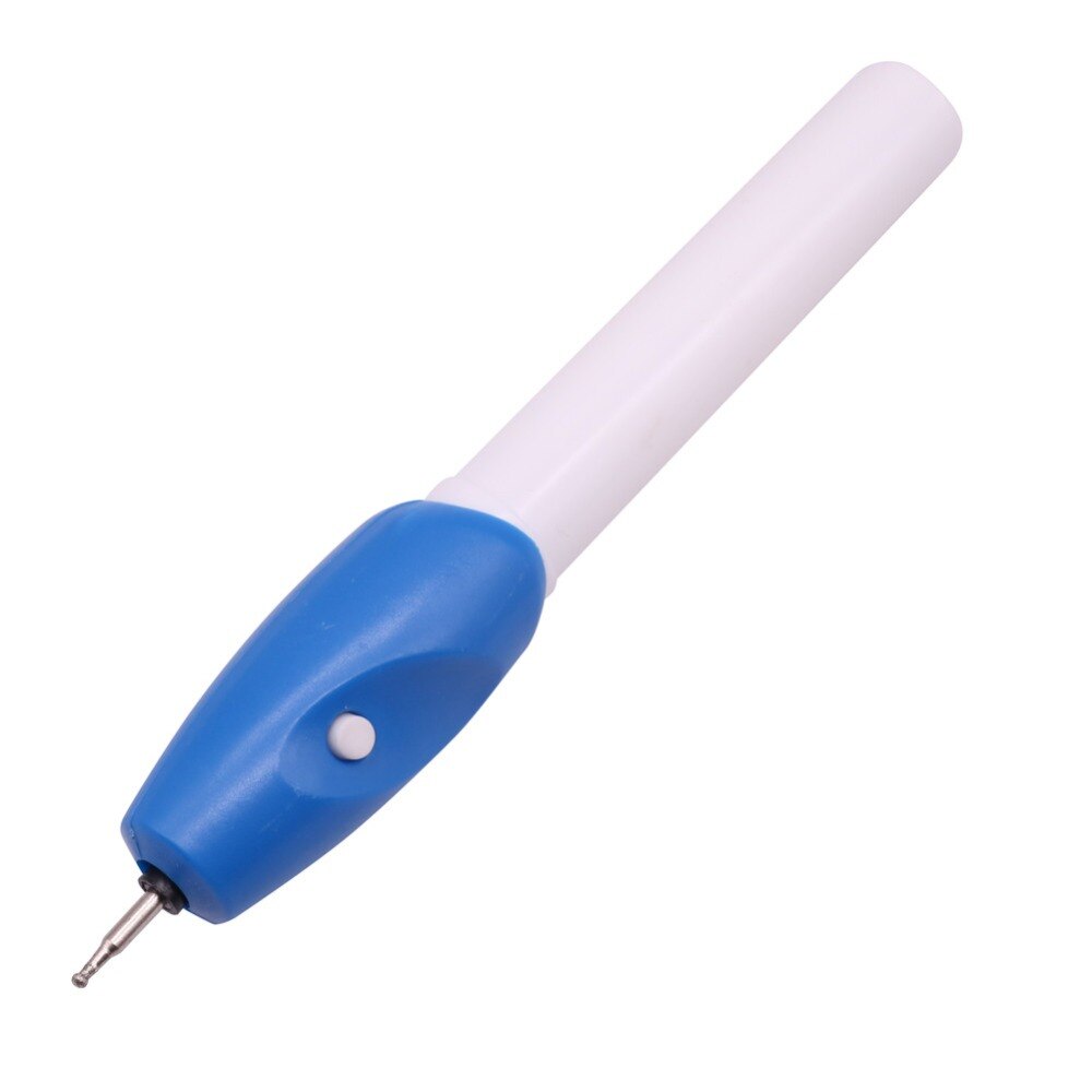 Pluma de grabado eléctrica, herramienta de bricolaje de embalaje de tarjeta de succión, bolígrafo de grabado eléctrico de 11W, 1 unidad