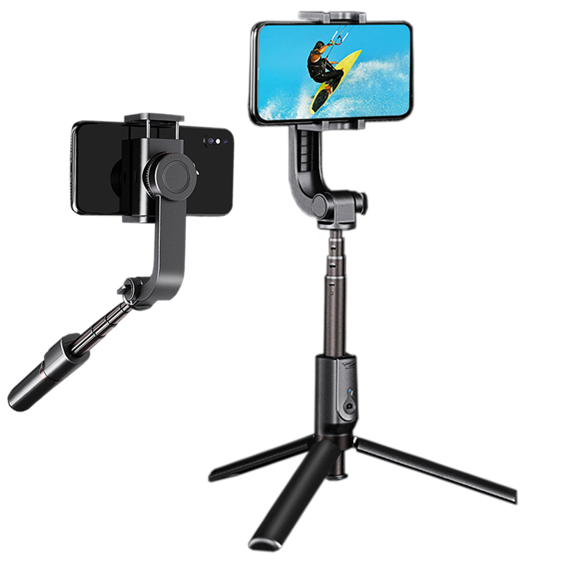 NEUE Live Stativ Selfie Stock liv stativ Handheld Stabilisator Steadicam 3 in 1 Gimbal für iPhone X 11 Huawei Android Clever Telefon