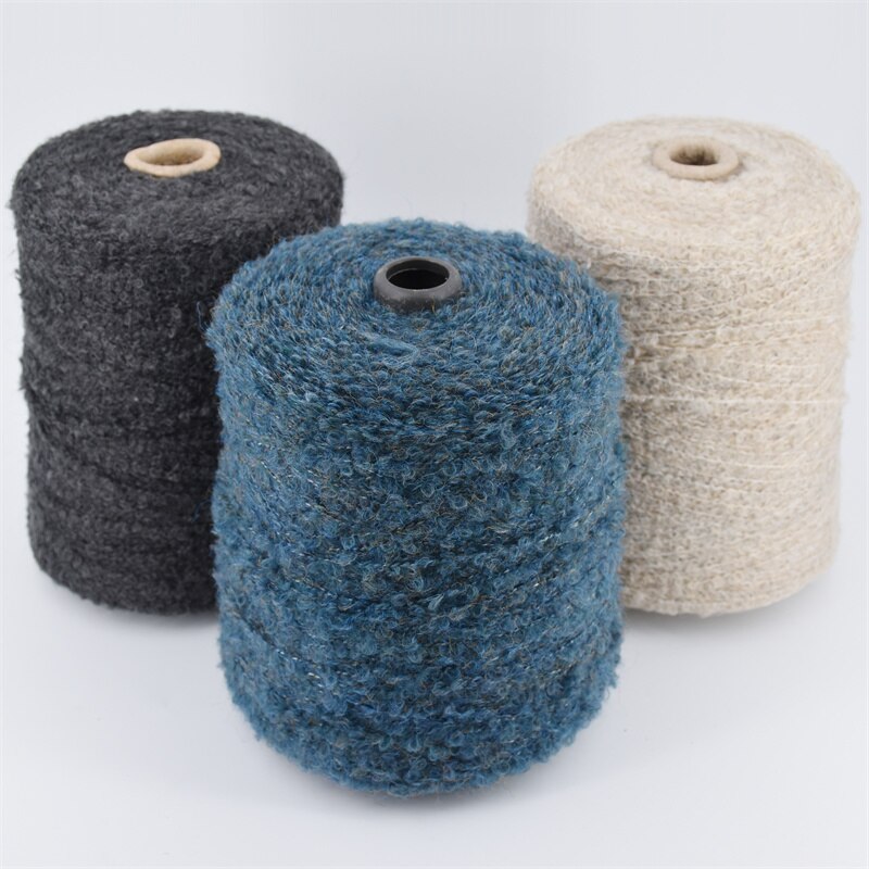 Chunky blødt løkkegarn til strikning uld hæklet alpaca garn vævning tykt garn gør det selv sweater tråd strik baby sweater hue 500g
