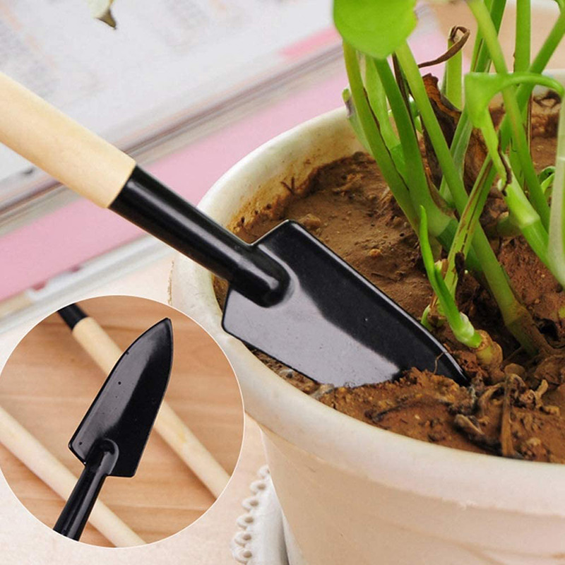 Succulent Planten Gereedschap 16Pcs Mini Tuin Hand Tool Schop Spade Hark Pincet Ketel Succulenten Planten Bonsai Gereedschap