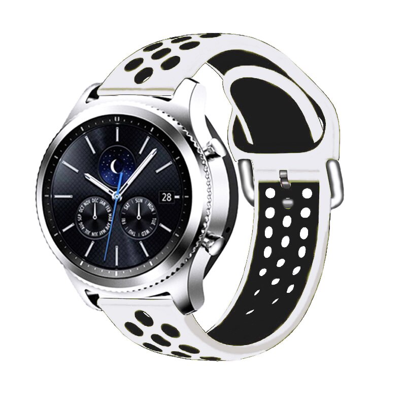20/22mm pehmeää silikonista urheiluranneke xiaomi amazfit bip gts gtr -ranneke huami amazfit pace stratos gtr 42 47mm -ranneke: B / 22mm