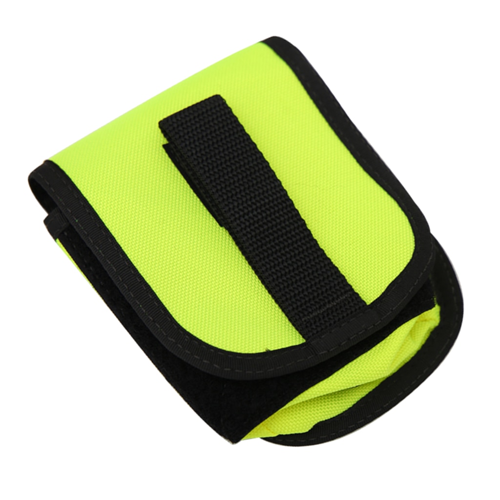 Soporte de plomo de bolsillo de buceo duradero, placa trasera de 2kg, bolsa de cinturón, paquete