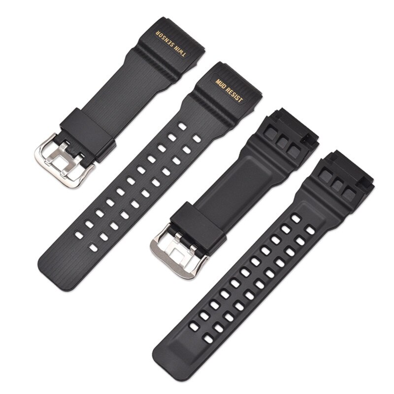 Correa de silicona para Casio G-SHOCK GG-1000 GWG-100 GSG-100 correa de reloj de resina de repuesto para hombre accesorios de pulsera deportiva resistente al agua