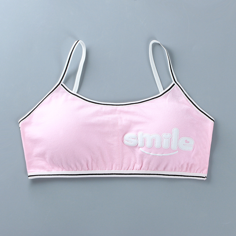 3Stck BH Pro Mädchen 12 Jahre Unterwäsche Spitzen Pro Jugendliche XS Unterwäsche Kinder Sport Ausbildung BHs Panzer Kinder Undies Undercloth 7-14T: 5