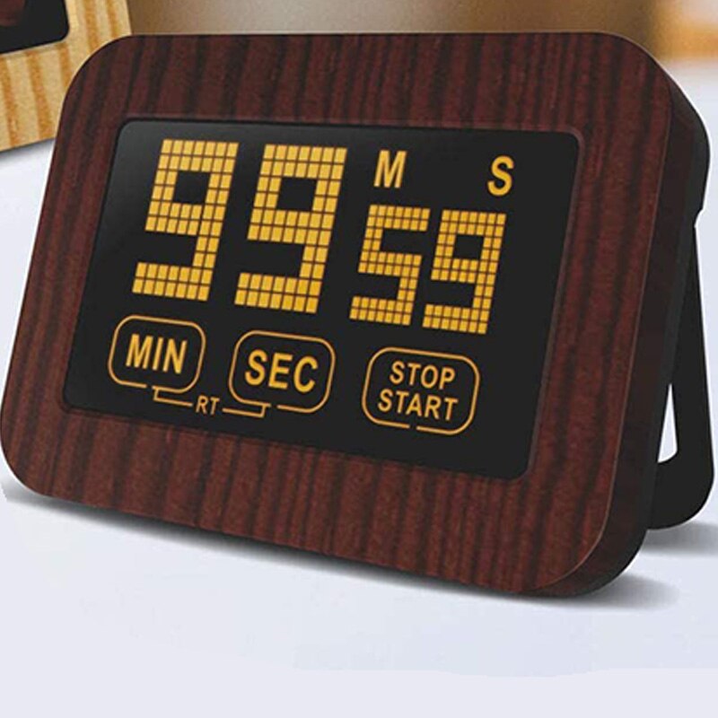 Kitchen Timer, Backlight Digital Countdown Timer with Loud Alarm, PressSn, for Cooking, Office, Classroom