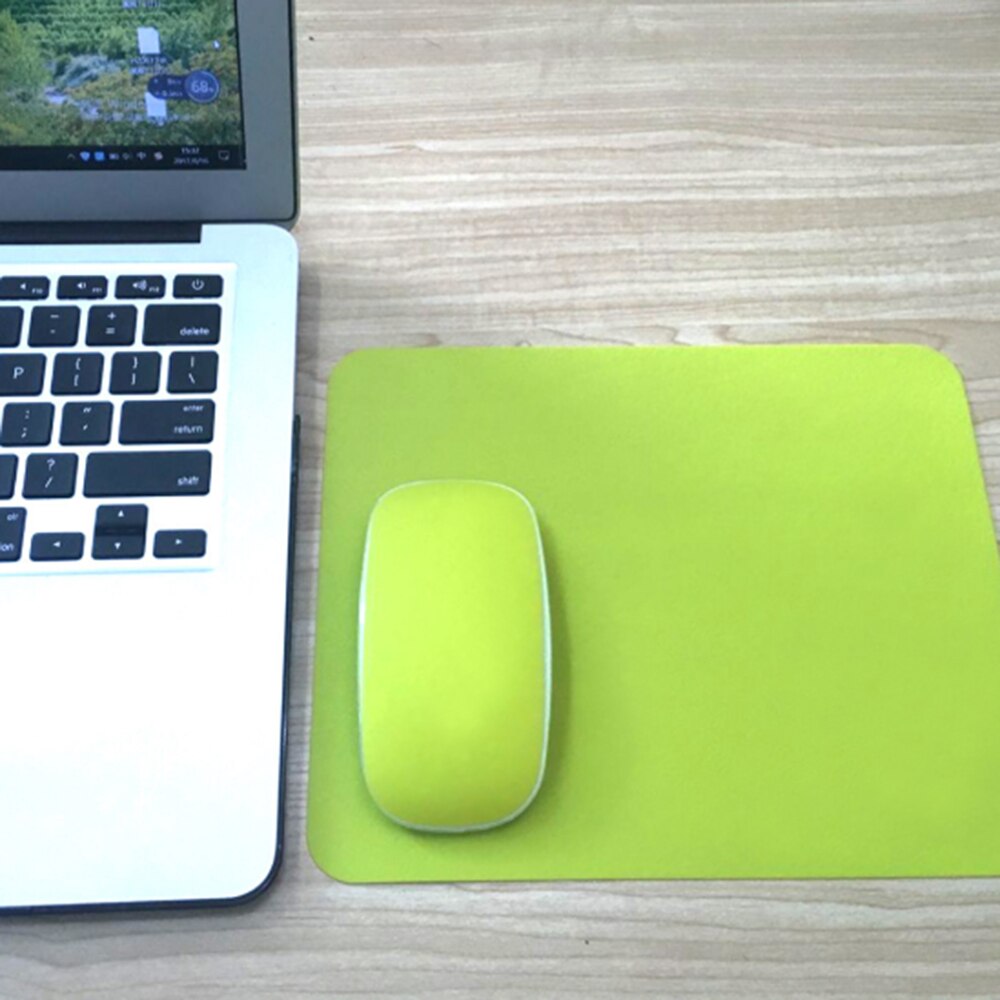 Ultra-thin Non-slip Silicone Gel Gaming Mouse Pad Mat Anti-Slip Square Mousepad Mice Wrist Rest Laptop Pad Waterproof Table Mat