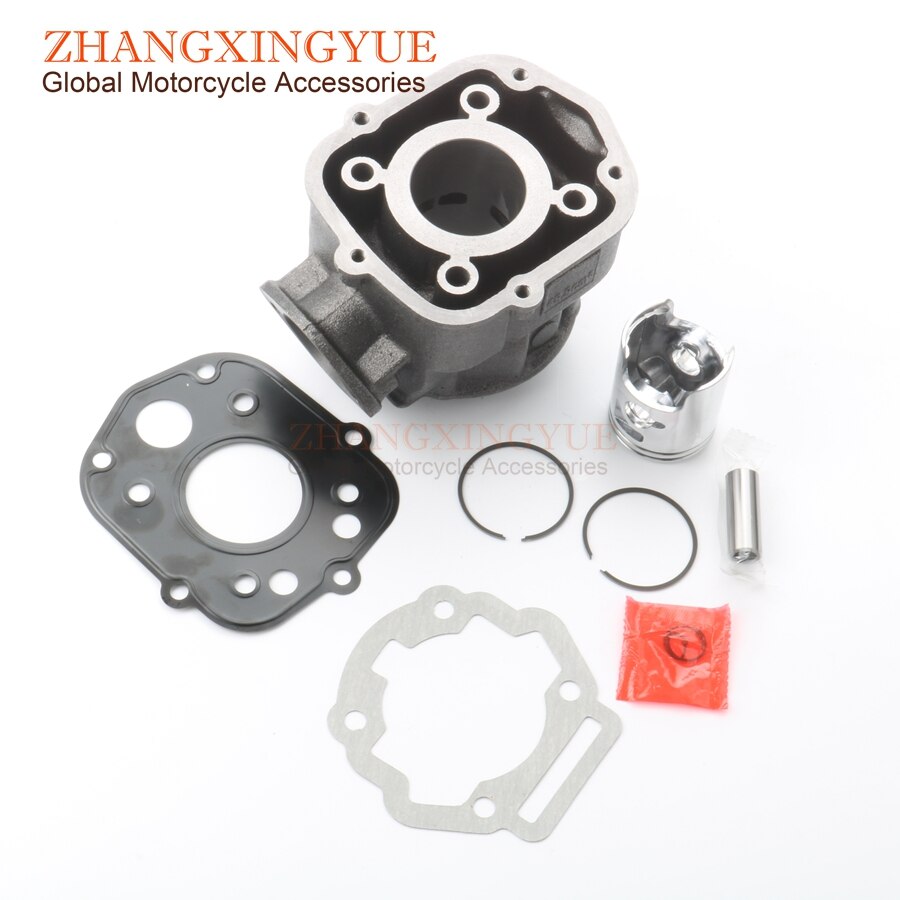 50cc cylinder sæt & stempelsæt & cylinder pakning til gilera rcr 50 06-11 smt 50cc 06-13 d50 b 0 39.88mm/12mm