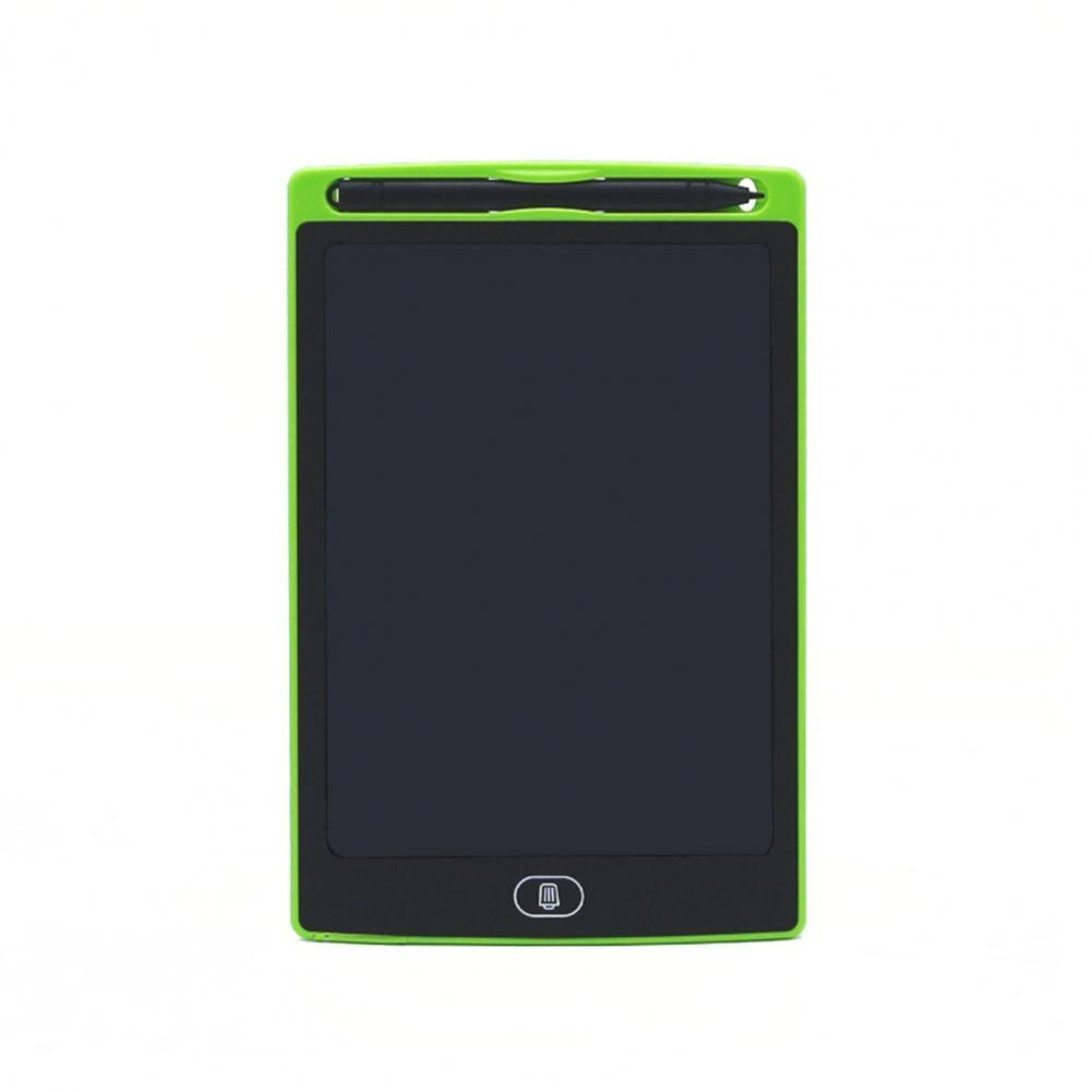 Electronic Drawing Board Early Education 8.5 Inch Screen LCD Erasable Scribbler Drawing Boards for Student: Green
