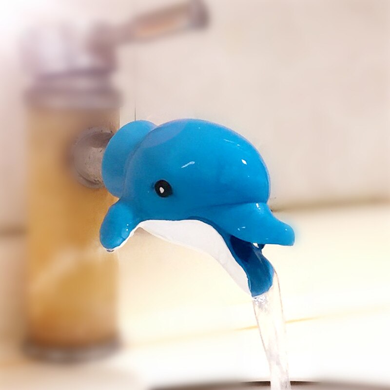 Shark Kraan Extender Waterbesparende Helpen Kinderen Wassen Handen Apparaat Badkamer Keuken Accessoires Zinken Kraan Extension Baby Care: 4