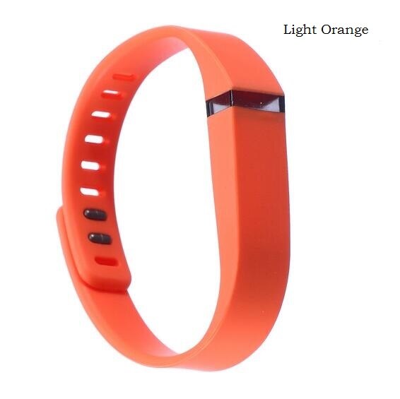 S Silicone couleur Pure remplacer Bracelet Bracelet Bracelet pour Fitbit Flex 1 Bracelet de montre intelligente pour les femmes Bracelets de remplacement