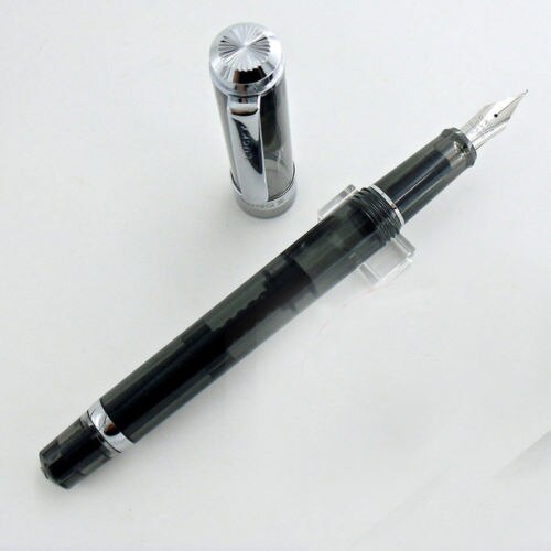 Model Wing Sung 698 Transparent Piston Fountain Pen F/M Nib Business Stationery Office school supplies Writing: Translucent 1 / M