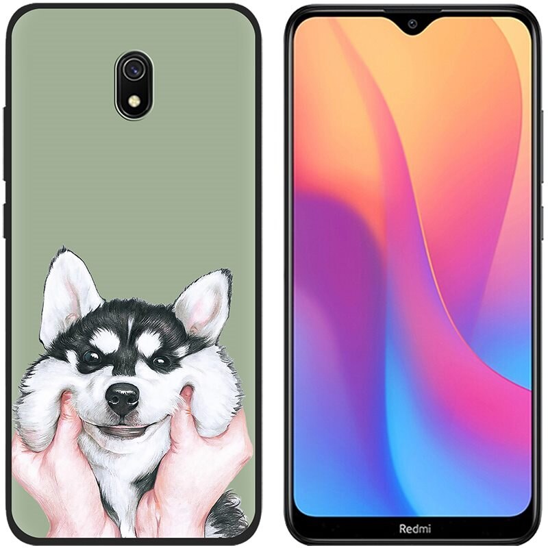 Anti-knock Copertura Posteriore Del Telefono Per Xiaomi Redmi 8A Colorato Copertura Del Telefono di TPU Dipinta di Disegno posteriore Alla Moda: Picture 13