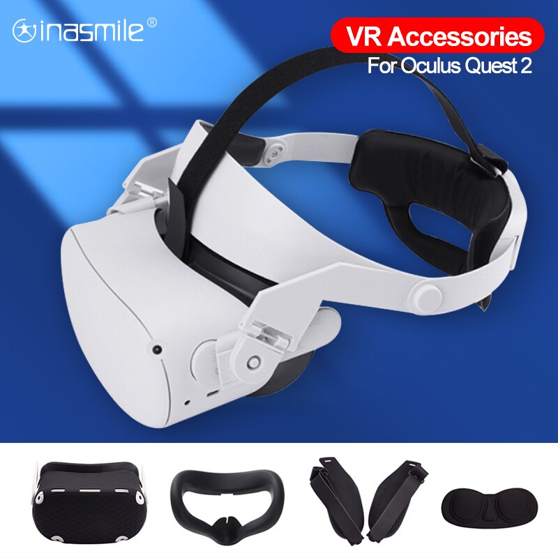 VR Handle Grip Shell Cover Protective Case Head Strap For Oculus Quest 2 VR Storage Case Bag for Oculus Quest2 VR Accessories