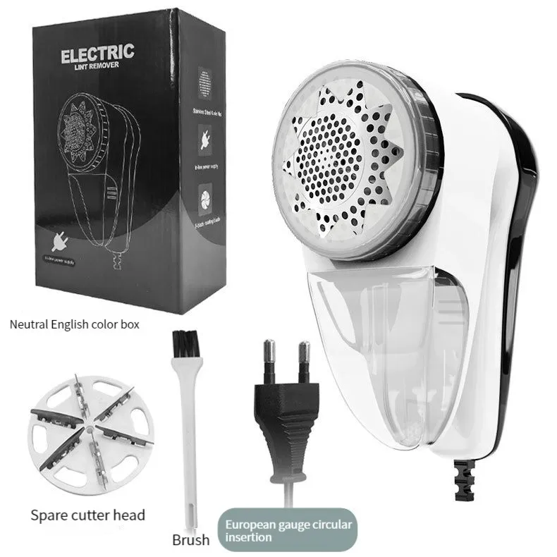 Vestiti per la casa Rasoio per tessuti Levapelucchi lanugine Elettrico lanugine Spazzola portatile e lama Levapelucchi ricaricabile professionale: bianca