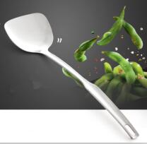 1 PC ustensiles de cuisine en acier inoxydable ustensiles de cuisine Gadgets ustensiles de cuisine Restaurant ustensiles de cuisine louche cuillère à soupe Turner PK 009: Kaki foncé