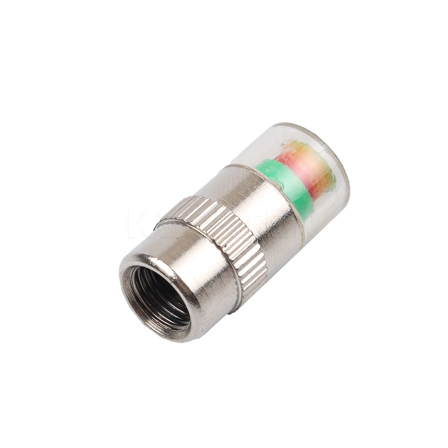 4pcs/Lot tire pressure indicator cap tire Monitor pressure gauge Valve Stem Cap Sensor Indicator Eye Alert air pressure gauge