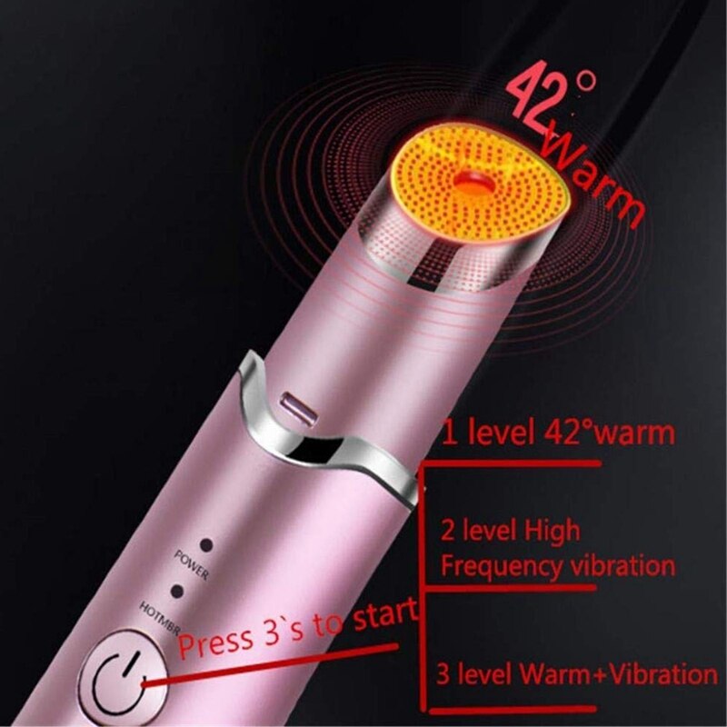 Beauty Instrument, USB Rechargeable Eye Massager, Heating Electric Eye Massage Pen, Eye Health Beauty Bar, Improve Dark Circles