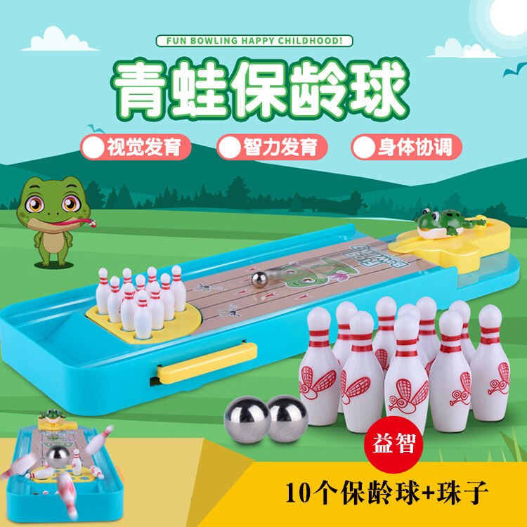 Yiwu stall leksaker batch fabao treasure 2-3 år gammal bowling set barn inomhus barn gatuförsäljare stall