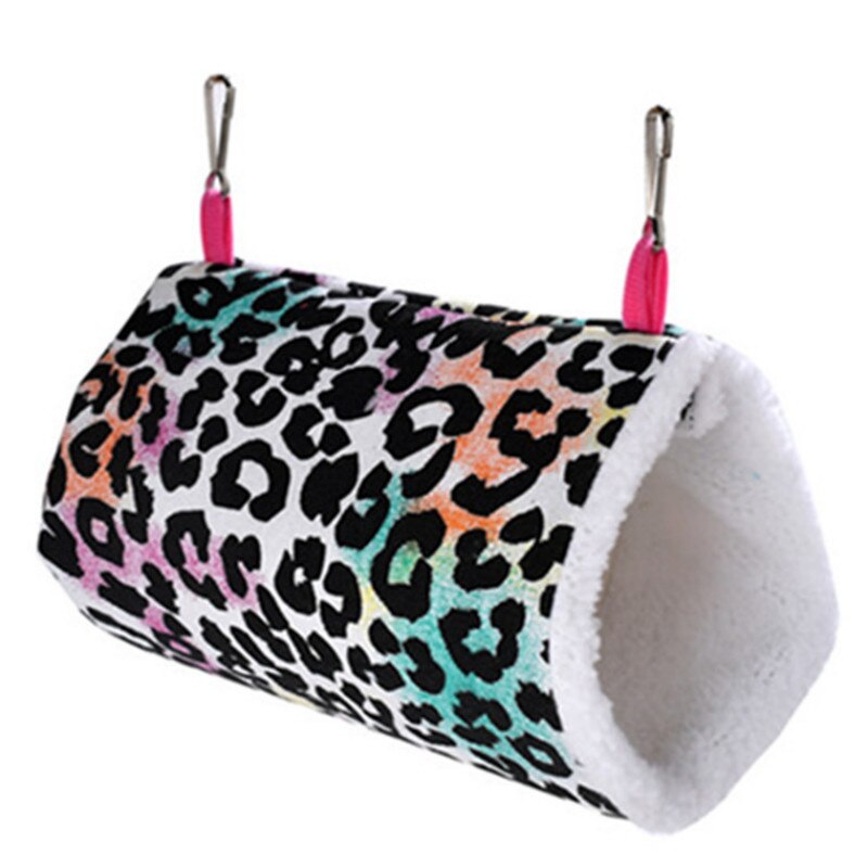 Small Pet Sleeping Bed Graffiti Pet Bed Hamster Hedgehog My Neighbor Totoro Parrot Tunnel Hammock Hamster Tunnel Toy Pet Tools