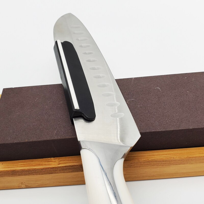 sharpening Accessories15 degree Angle guide kitchen knife sharper whetstone tools knife holder Fast Precision blade sharp stone