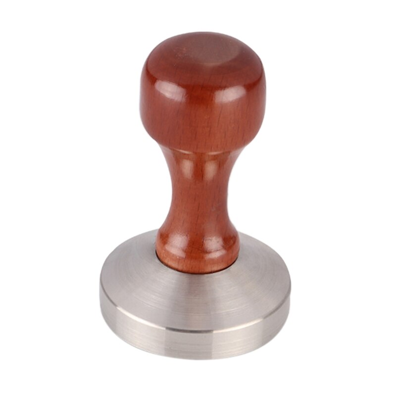 Coffee Tamper Espresso Tampers Wood Handle Tamper Coffee Powder Press Tools K9FB
