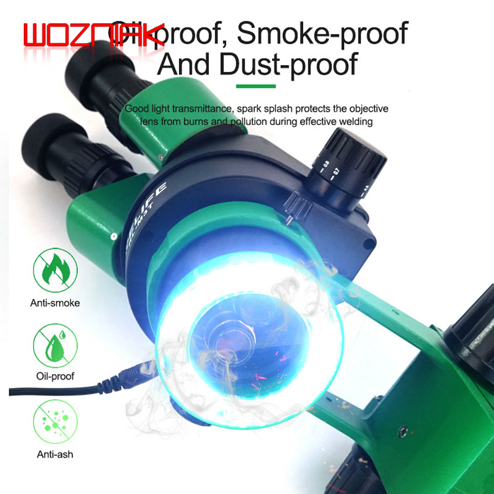Relife RL-033D Dust-proof Microscope Light Strong Spotlight Touch Switch Snap-on LED Lights For Microscopes Lamp Tools