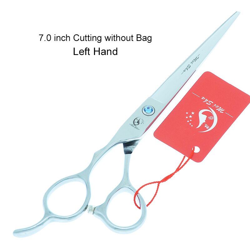 7.0&quot; Meisha Left-handed Pets Grooming Scissors Left Hand Cutting &amp; Thinning Shears JP440C Pet/Dogs Scissors A0185A: A0185A-03-70