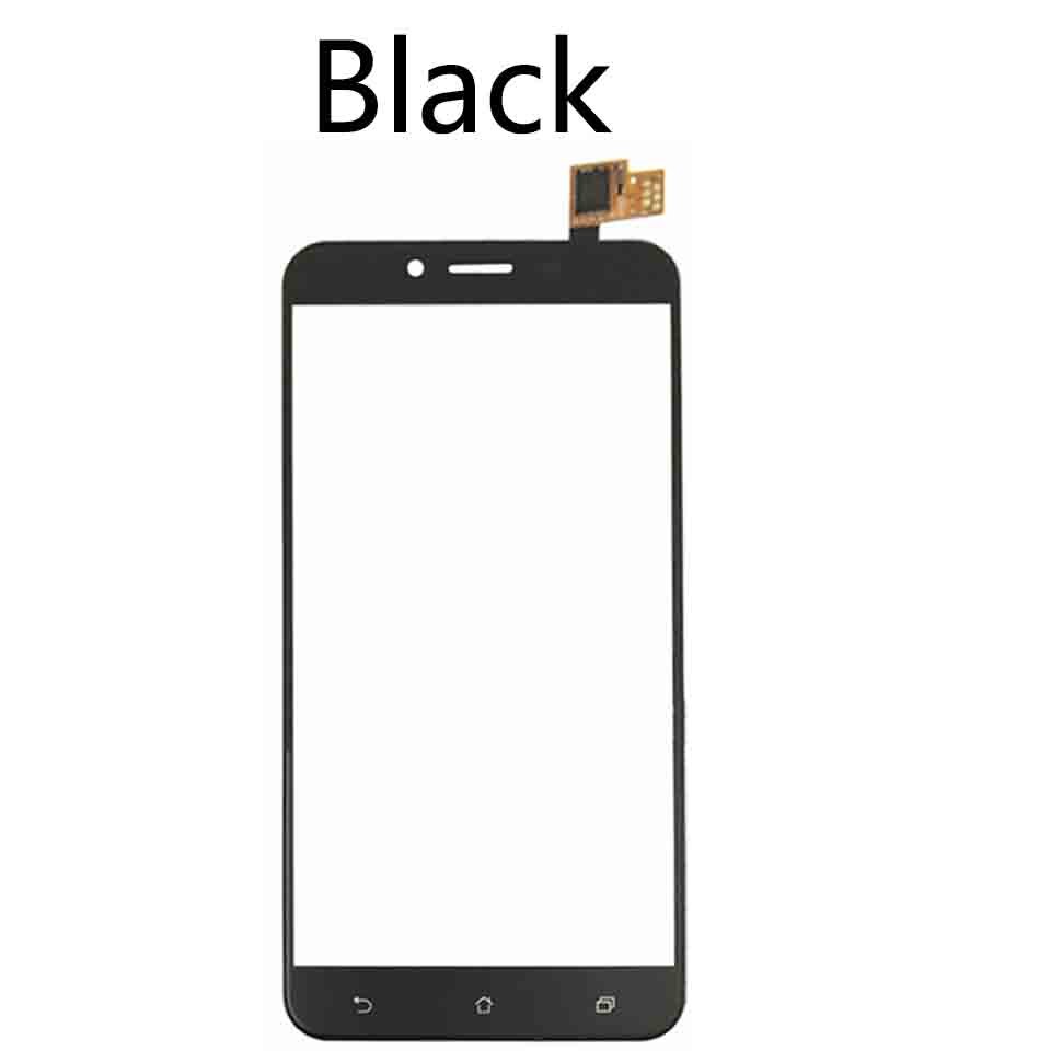 Voor Asus Zenfone 3 Max ZC553KL Touch Screen Digitizer Sensor Glass Panel Vervangende Onderdelen: Black-No tool