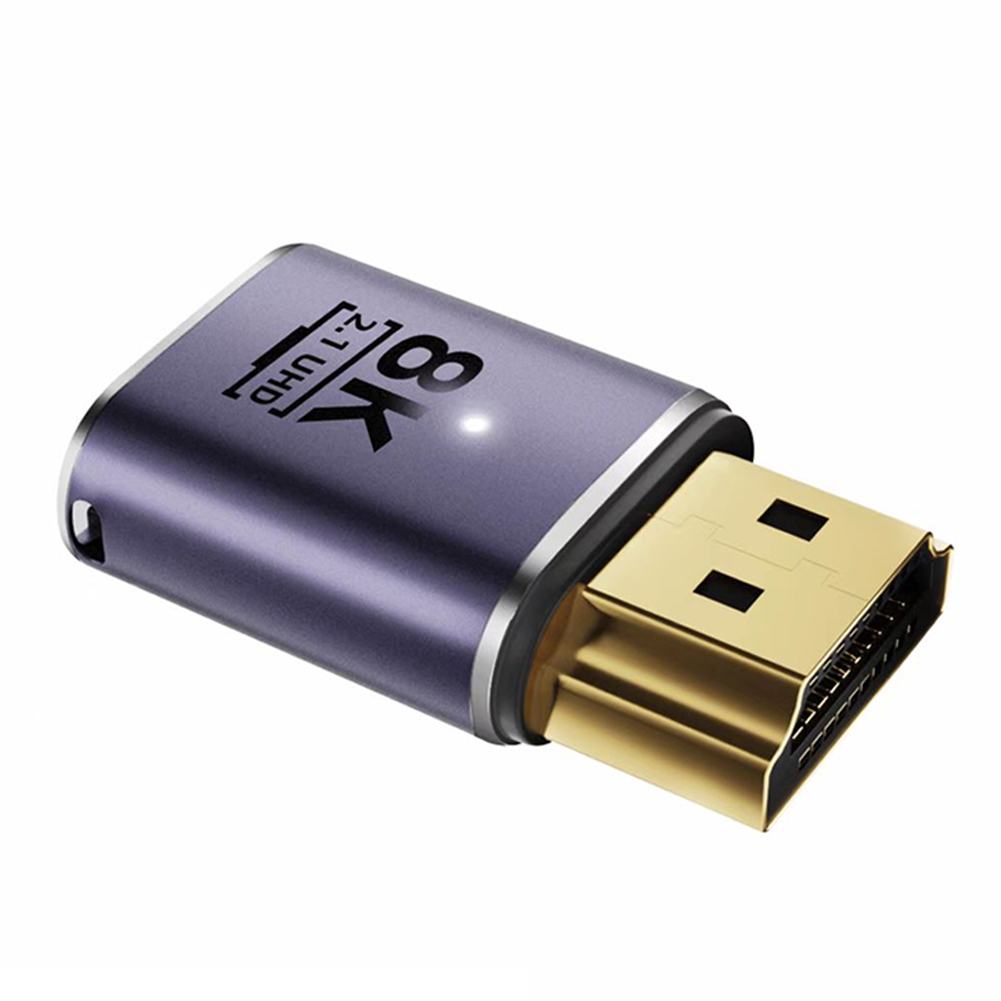 HDMI-compatibele adapter 90 270 graden haakse man-vrouw converter 8K HD-connector Mini / Micro HDMI-compatibele extender
