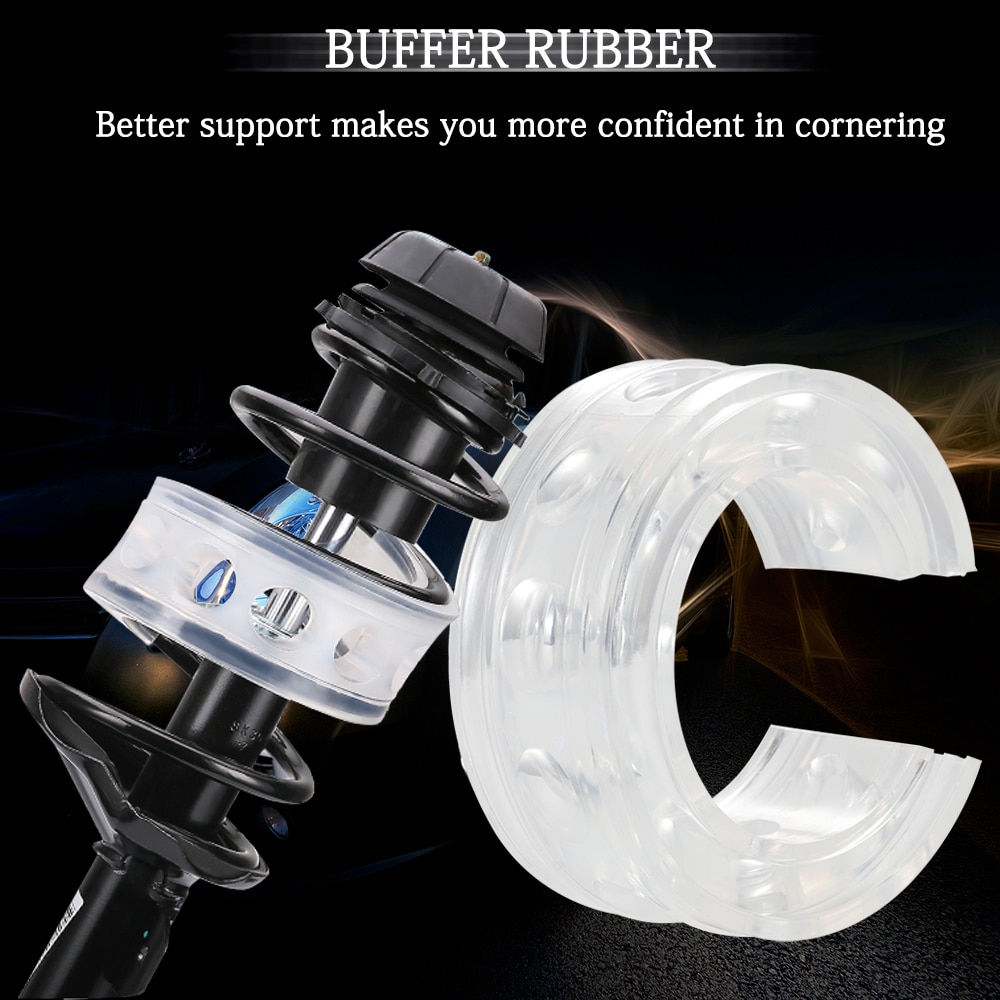 Auto Buffer Rubber Schokdemper Veerbuffer Vermogen Kussen D/E/F Type Auto Springs Bumpers Rubbers Universele voor Auto 'S