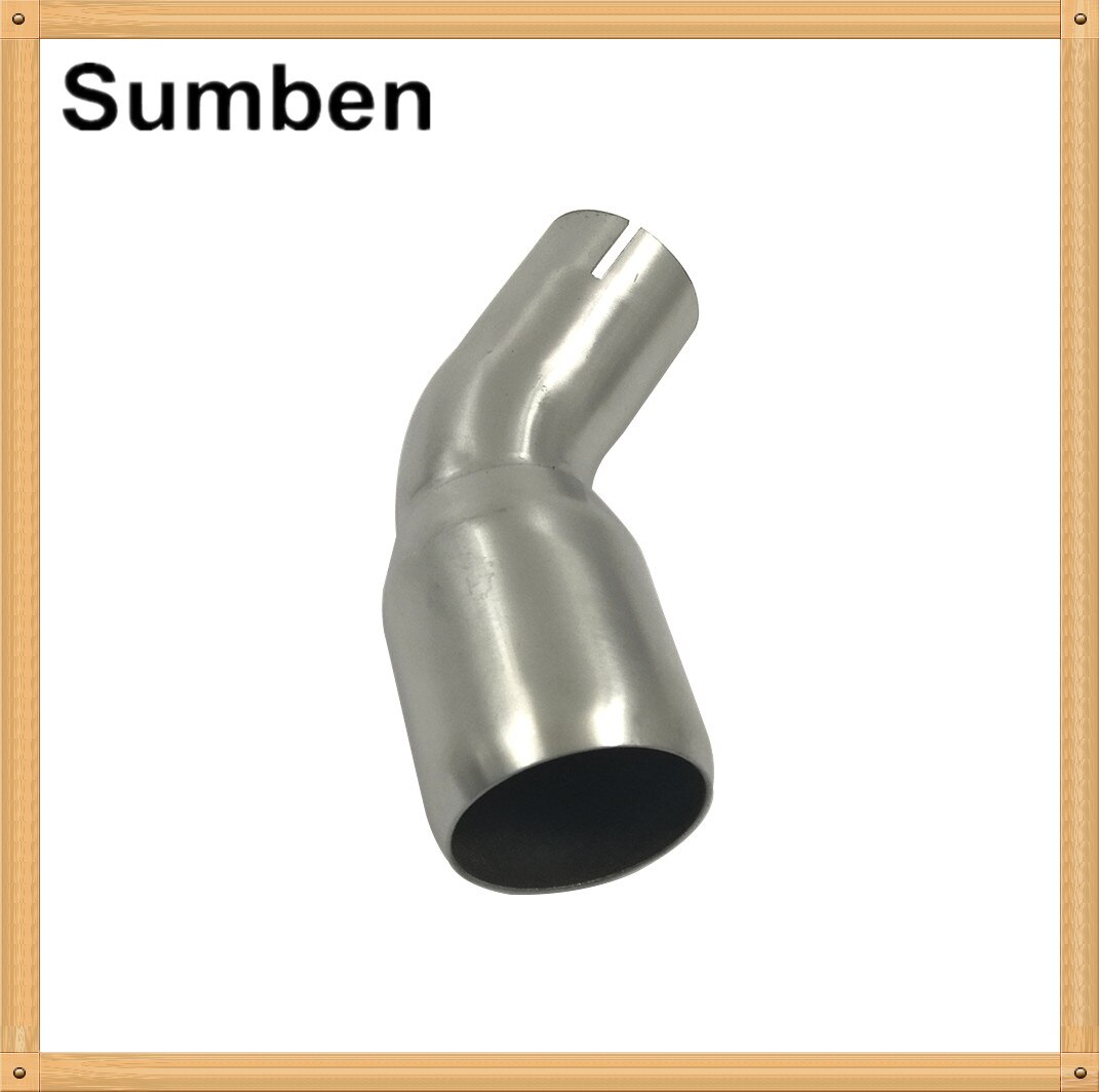 36-51MM Motorcycle Exhaust Pipe Connector Linker End Exhaust Elbow for Benelli 502C BJ500-6A