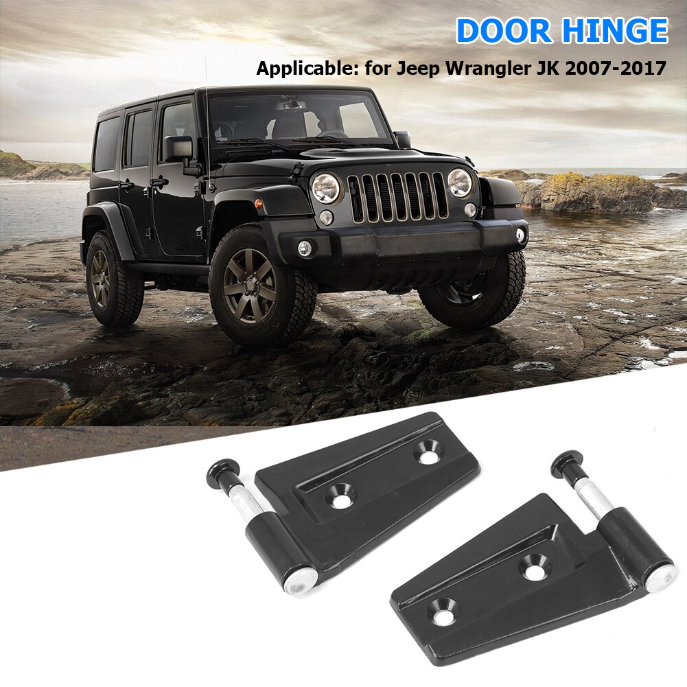 1 Paar Aluminium Vervanging Deur Scharnier Auto Exterieur Decoratie Onderdelen Voor Jeep Wrangler Jk 2007 Onderdelen