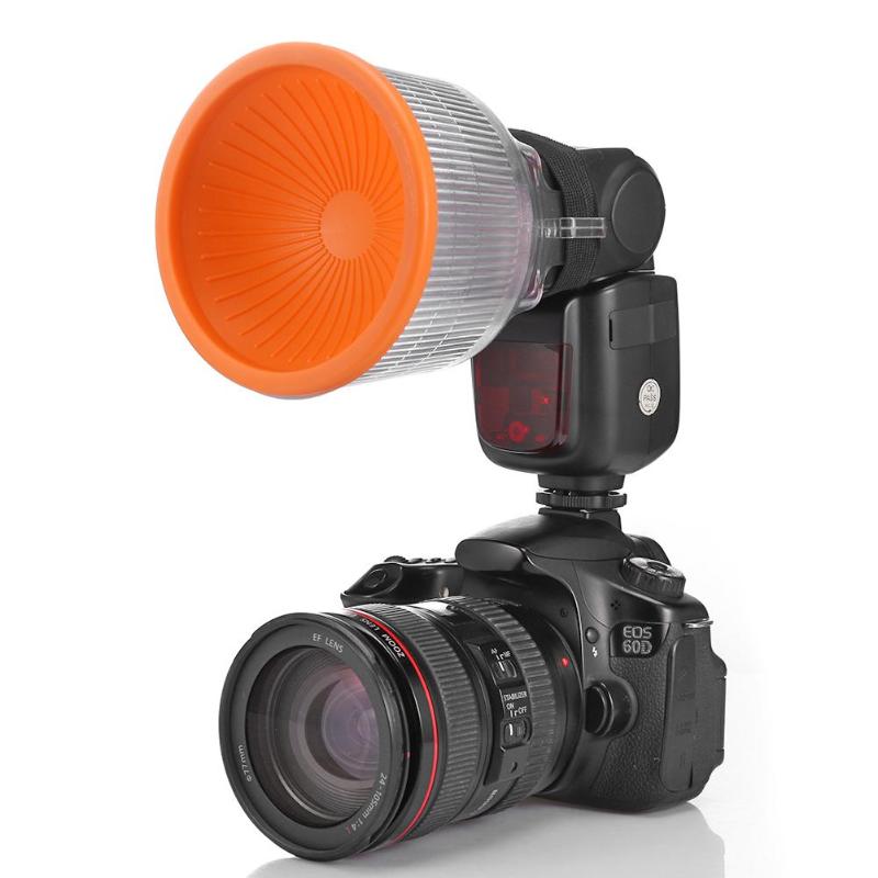 3pcs Lambency Flash Diffuser outdoor capture Adjustable White Orange Cloud Covers Set for nature photo Flash Speedlite Camera