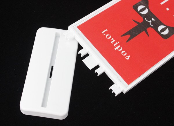 UHOO Sign Holder Price Name Card Tag Label Display Table Desktop Poster Menu Frame Advertising Rack Price Talker 100*200mm