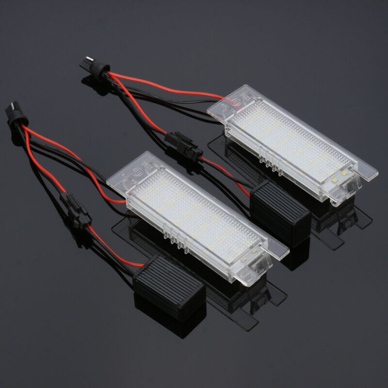 Lampadine Luce Della Targa 12V per fiat Grande Punto Marea Multipla 6500K auto Esterno