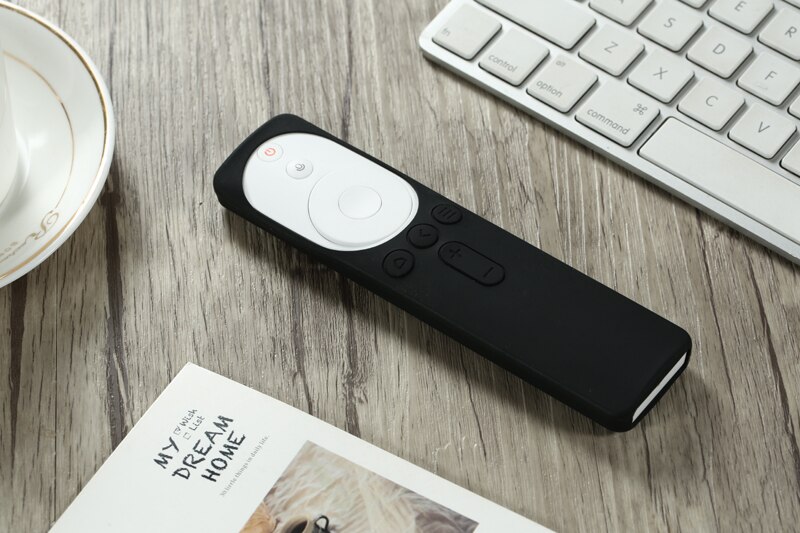 Siliconen afstandsbedieningshoes, beschermende zachte, krasbestendige anti-slip hoes voor de xiaomi  tv 4a draadloze bluetooth-afstandsbedieningshoes